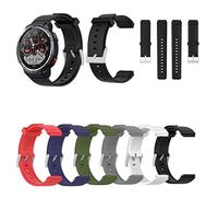 Xkravo Bracelet de Rechange en Silicone Compatible avec Mibro GS Smartwatch, Accessoires pour Xiaomi Mibro GS (6 pièces - Multicolore)