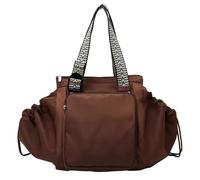 XKrmp Essential Tote Bag with 15 Smart Pockets and Large-Capacity Multifunctional Travel Organizer - Shoulder Bag for Daily Use (E)