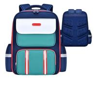XKrmp Lightweight School Backpack Large Capacity Bookbag with Reflective Design, Ergonomic Shoulder Straps, Water-Resistant Daypack for Boys and Girls (#1)