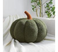 XKrmp Pumpkin Pillows for Couch - Ultra-Plush Halloween & Fall Throw Pillows Decor, 3D Fluffy Jack O Lantern Pillow , Autumn Thanksgiving, Farmhouse Bedroom Decorations (#6,L)