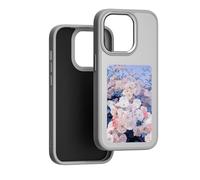 XKrmp Smart Ink Phone Case - Custom Picture Protective Cover, DIY Photo Display Phone Case Via NFC, Unleash Your Creativity, Anti-Drop for iPhone Series (#3,for IPhone 16 Plus)