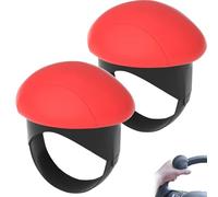 XKrmp Steering Wheel Knob with 360° Rotatable Steering Wheel Spinner Design, Universal Fit for Cars, Trucks, Boats, and Tractors, Anti-Slip Silicone Grip for Effortless Driving (Style#C,2Pcs)