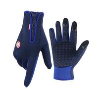 XKrmp Ultimate Waterproof & Windproof Thermal Gloves for Men & Women - Non-Slip Touchscreen Winter Gloves Ideal for Cycling, Driving, Running, and Hiking and Outdoor Activities in Cold Weather (F,M)