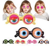 XKrmp Winking Blinking Glasses, Kinetic Crazy Eyes with Adjustable Strap, Funny Prank Prop, Novelty Gag Gifts & Silly Party Favors for Men Women (Mixed# 9)
