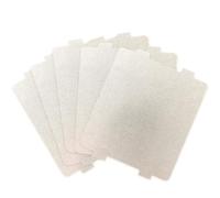 XKSOCT Plaque Mica, Réparation Plaque Mica, Remplacement Mica Plaques, Plaque en mica pour réparation Micro-Ondes, Plaque de mica de Four à Micro-Ondes, pour Four à Micro-Ondes 5 Pièces (108 * 99mm)