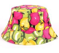 Xku Été Automne Réversible Motif Floral Chapeaux De Seau Pliables Casquettes De Pêcheur pour Femmes Chapeaux De Protection Solaire en Plein Air, N, A