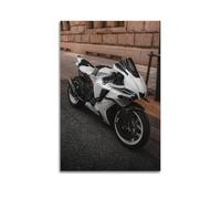 XKUGA Impression sur toile murale idéale pour famille, cave, salle de jeux, chambre de garçons et de filles Motif vélo japonais YZF-R1 40 x 60 cm