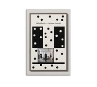 XKUGA Poster de voyage vintage d'Allemagne Offenbach - Impression sur toile - Décoration murale moderne pour chambre à coucher - 40 x 60 cm