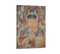 XKUGA Poster religieux du Grand Bouddha - Peinture sur toile - Impression d'art moderne pour chambre à coucher - 40 x 60 cm