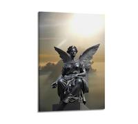 XKUGA Poster vintage sur toile représentant un mythe de la religion et de la déesse grecque Déméter, décoration murale moderne pour chambre à coucher (50 x 75 cm)