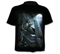 XKYDYF Hommes 3D Imprimé T-Shirts Moto T-Shirt Punk T-Shirt Chevalier Chemises 3D T-Shirt Hommes Casual Vintage Hip Hop D'Été T-Shirt Top Homme Vêtements 6XL
