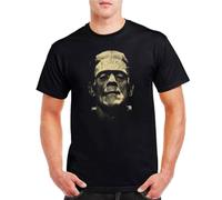 XKYYPOORWW Frankenstein's Monster Boris Karloff T-Shirt Film Fanatic Gift SizeBlack3XL