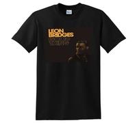 XKYYPOORWW Leon Bridges T Shirt Good Thing Vinyl CD Cover Small Medium orBlackS