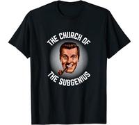 XKYYPOORWW NWT Retro Church of The SubGenius Funny Religious Parody Unisex T-ShirtBlack3XL