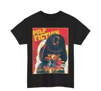 XKYYPOORWW Pulp Fiction Movie Quentin Tarantino T Shirt Unisex Heavy Cotton TeeBlackXL