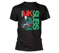 XKYYPOORWW UK SUBS 'Warhead' () T-SHIRTBlackXXL