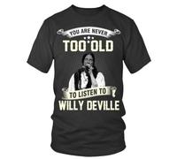 XKYYPOORWW You are Never Too Old to Listen to Wil D.Ville Vintage Trending BlackM
