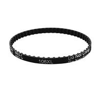 Xl-106 26,9 cm 025 6.4 mm Largeur caoutchouc Noir Courroie synchrone