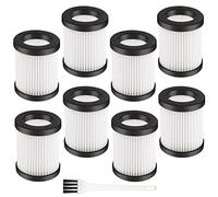 XL-618A Lot de 9 filtres de rechange pour aspirateur sans fil Moosoo XL-618A M8-PRO
