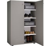 XL Bois Grande armoire à chaussures Commode à chaussures Lona 5