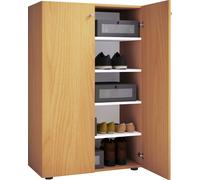 XL Bois Grande armoire à chaussures Commode à chaussures Lona 5