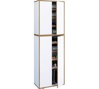 XL bois Grande armoire à chaussures Commode à chaussures Salia B60