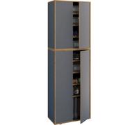 XL bois Grande armoire à chaussures Commode à chaussures Salia B60