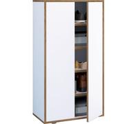 XL bois Grande armoire à chaussures Commode à chaussures Salia B60