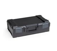 XL-BOXX Boîte à outils, 30 l, empilable et compatible avec L-BOXX, W-BOXX, Sortimo & Hilti, 607 x 395 x 179 mm, protégée contre les éclaboussures, 3,2 kg, en plastique ABS (XL-BOXX)