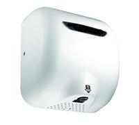XL-BW Sèche-mains automatique haute vitesse avec couvercle en plastique thermodurci blanc et buse de réduction bruit 1., 12,5 A, 110/120