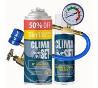 Xl Climaset 3in1 R134a + Rafraîchisseur D'Air Lime + Câble