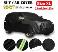 Xl Couverture Universelle De Neige De Bâche De Voiture De Suv Pleine 190t Imperméabilisent La Couverture Antipoussière Automatique D'anti Parasol Uv Pour Vw Passat/Benz/Jeep/Peugeot