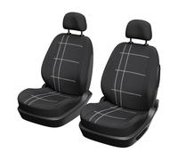 XL Cover 167001 2 Housses de siège Auto Avant universelles, Noir