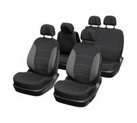 XLC Set de housses de siège auto XL Cover 167004 – banquette fractionnable, noir