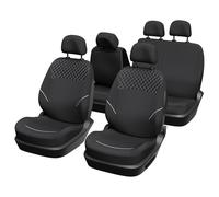 XLC Jeu complet de housses auto 167005 – spécial berline et SUV – Noir