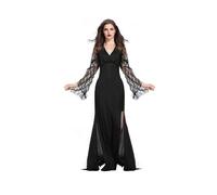 (XL)European and American ladies Halloween cosplay vampire bride witch costume game uniform devil witch costume