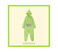 (XL,Green)Unisex Teletubbies Costumes Disi Onesies Lala Cosplay Pajamas Adult Pyjamas Animal Sleepwear Jumpsuit Z