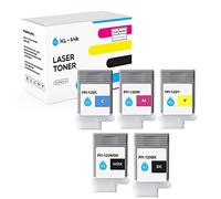 XL-Ink Lot de 5 cartouches compatibles avec Canon PFI-120 (MBK/BK/C/M/Y)