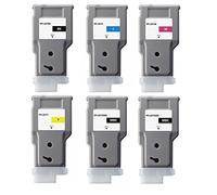 XL-Ink Lot de 6 Cartouches d'encre compatibles pour Canon PFI-207 (2X PFI-207MBK, BK, C, M, Y)