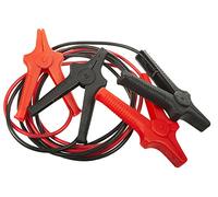 Lot de 2 câbles de démarrage - XLPT - 25 mm² - 3,50 m - Pinces isolées - Sacoche de rangement incluse