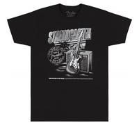 "XL" Stratocaster 70Th Anni Tee Black