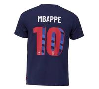 Xl - T-Shirt - Fff - Kylian Mbappe - Bleu - Manches Courtes - Coton Multicolore