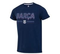 Xl - T-Shirt Homme Barça - Collection Officielle Fc Barcelone - Football Multicolore