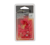 XL Tech 102651 12 Raccords Rapides automatiques, Cosses Electriques Connecteurs Rapides, 0,25 à 1,5 mm2, Rouge
