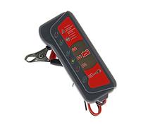 Cartec Testeur de batterie électronique 231835 — 4 fonctions, câbles 60 cm
