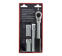 XL TECH 300201 Chiave per candele dinamometrica + bussole da 16 e 21 mm + estensore