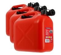 XL Tech 506022 Jerrican Homologué Carburant 10 L (Lot de 3)