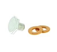 XL Tech Bouchon de vidange M10 x 125 N°72 + 2 joints cuivre CUA pour carter d'huile