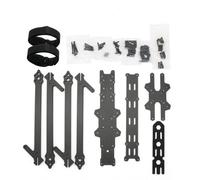 XL10 V6 10 Pouces 420mm empattement Gamme étendue True-X Kit de Cadre en Carbone Drone RC Compatible avec l'unité d'air O3 et CADDX Vista HD VTX(NO Print)