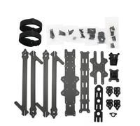 XL10 V6 10 Pouces 420mm empattement Gamme étendue True-X Kit de Cadre en Carbone Drone RC Compatible avec l'unité d'air O3 et CADDX Vista HD VTX(with 3D Print)